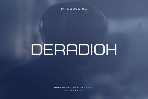 Deradioh: A Modern Display Font for Bold Branding and Headlines