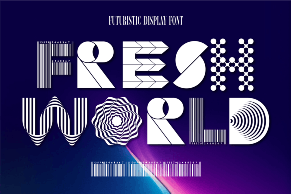Fresh World: The Futuristic Font for Modern Design