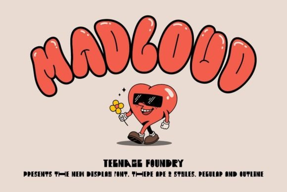 Madcloud: The Bold Graffiti Font for Eye-Catching Designs
