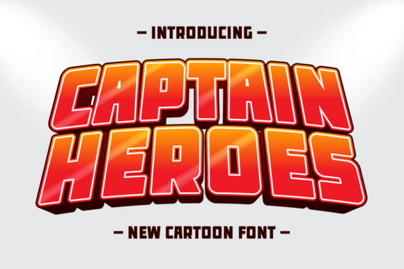 Strategic Typography: Leveraging Captain Heroes for Impactful Brand Communication