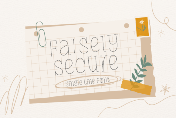 Strategic Typography: Leveraging Falsely Secure for Authentic Brand Communication