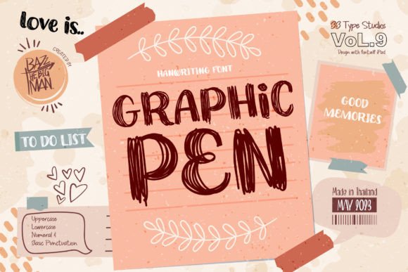 Unlock Creative Potential with the Versatile Graphic Pen Font