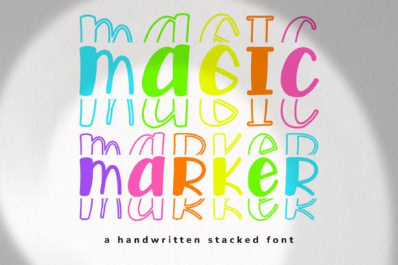 Unlock Creativity with the Magic Marker Font