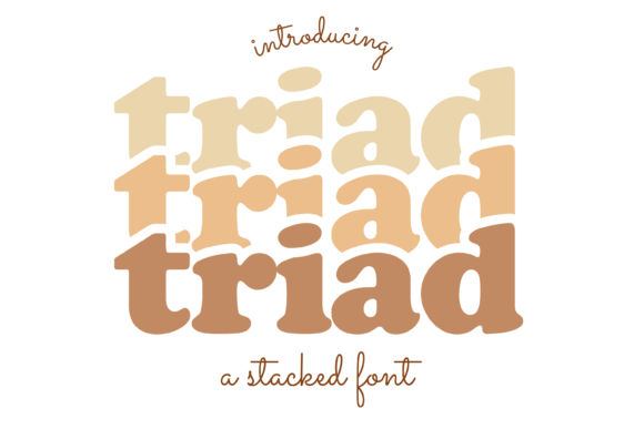Unlocking Creative Potential with the Triad Font Family
