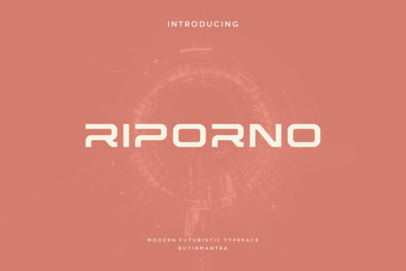 Unlocking Futuristic Brand Identity with the Riporno Typeface