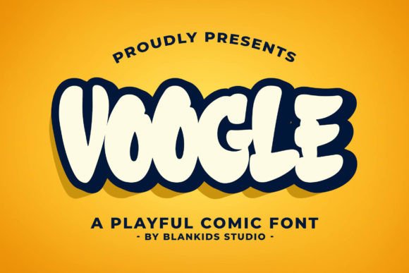 Voogle: The Bold Comic Font Redefining Playful Brand Identity in a Digital Age